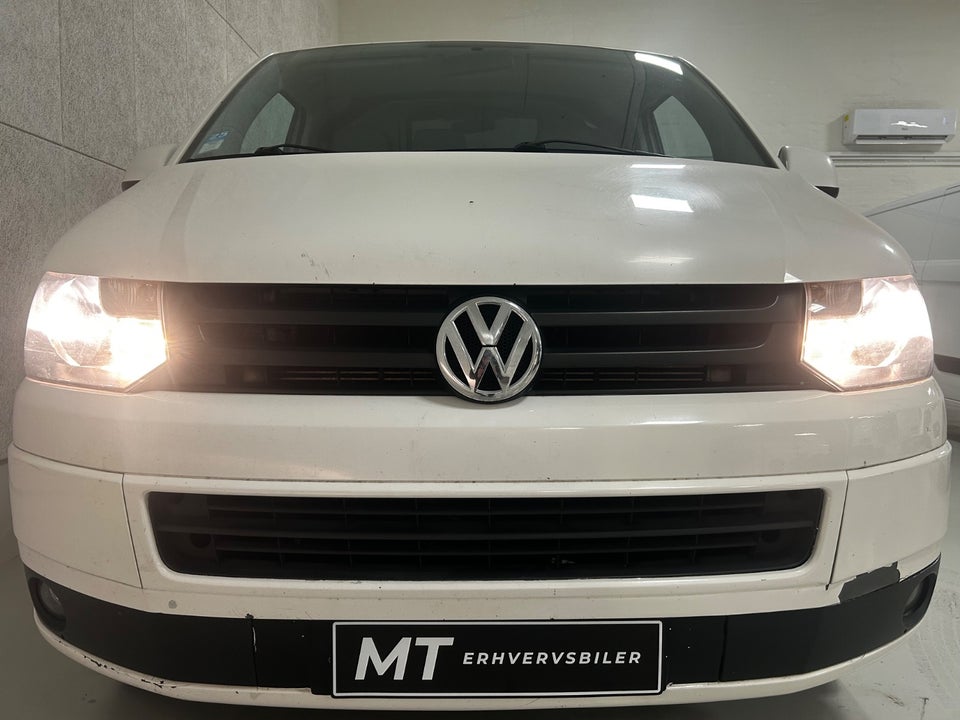 VW Transporter 2,0 TDi 140 Kassevogn kort