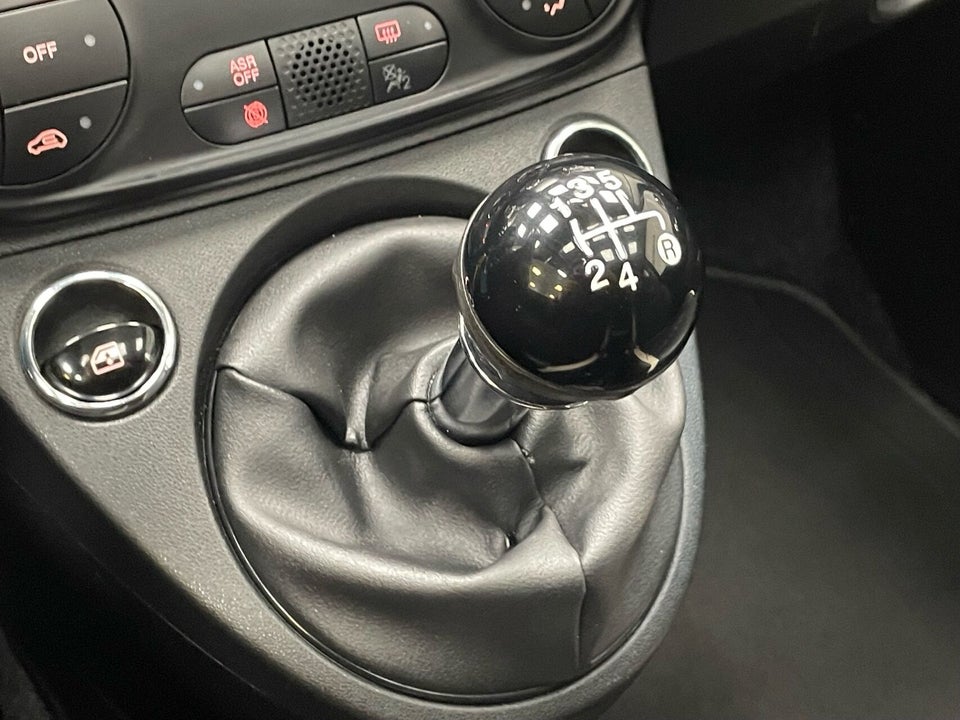 Fiat 500 1,2 Black 3d