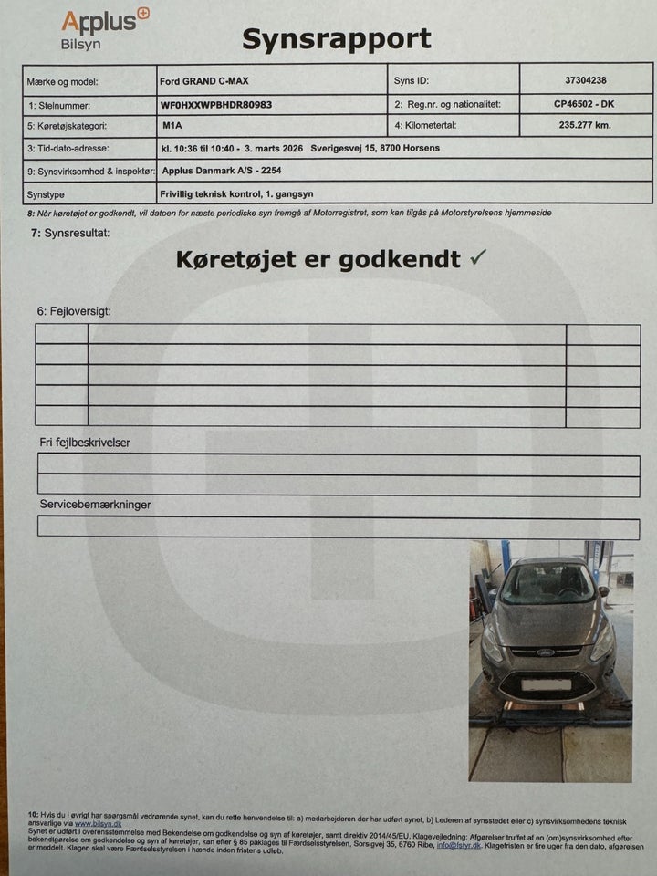 Ford Grand C-MAX 1,0 SCTi 125 Titanium 5d