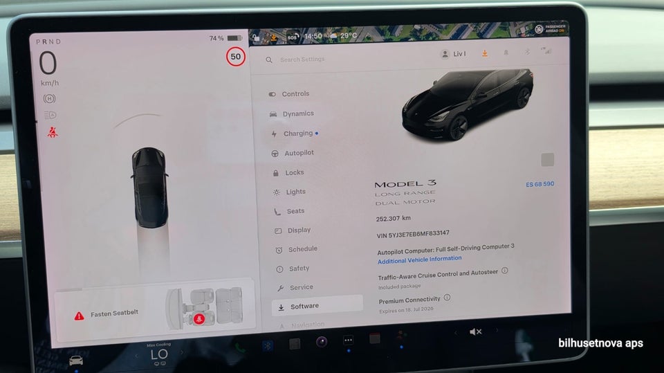 Tesla Model 3 Long Range AWD 4d