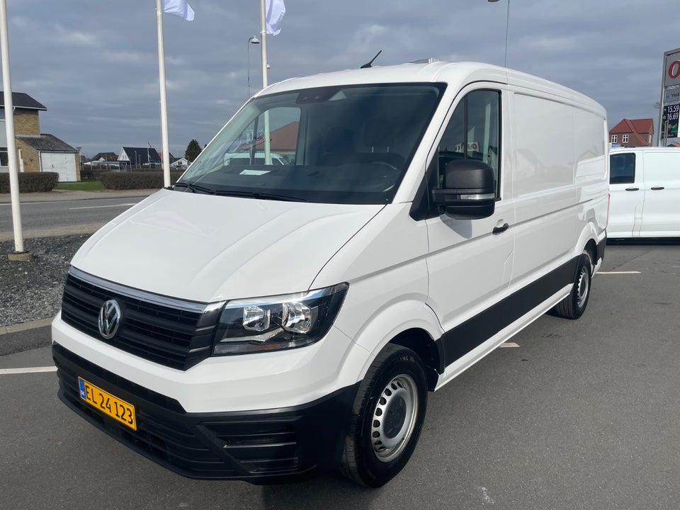 VW Crafter 35 2,0 TDi 177 Kassevogn L3H2
