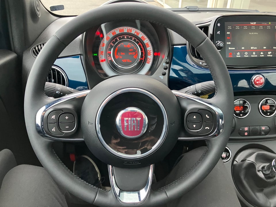 Fiat 500 1,0 Hybrid Lounge 3d