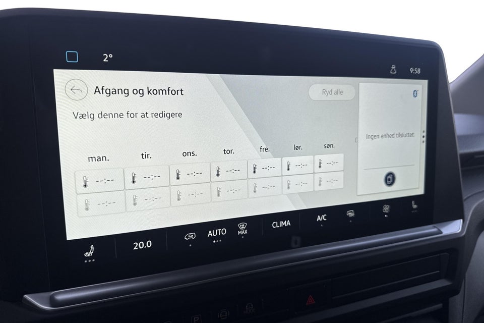 VW e-Transporter 64 Comfort Kassevogn SWB