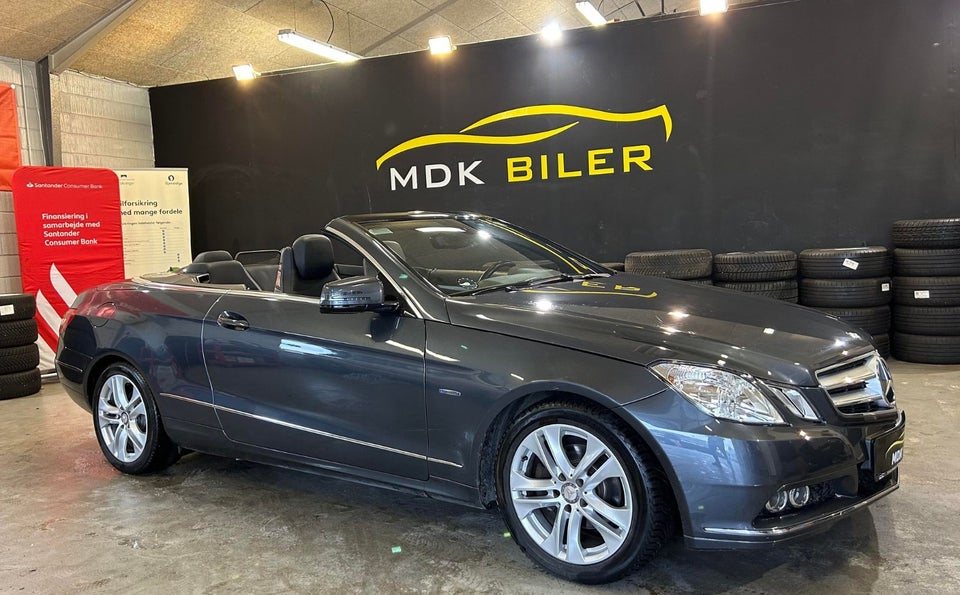 Mercedes E200 1,8 CGi Avantgarde Cabriolet aut. BE 2d