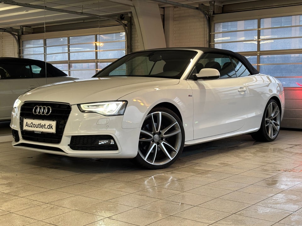 Audi A5 1,8 TFSi 177 S-line Cabriolet Multitr. 2d