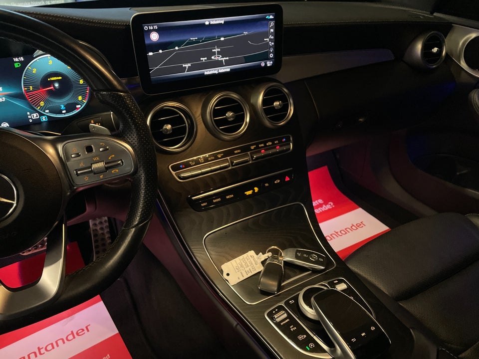 Mercedes C220 d 2,0 AMG Line stc. aut. 5d