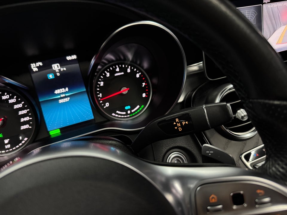 Mercedes C200 1,5 AMG Line Cabriolet aut. 2d