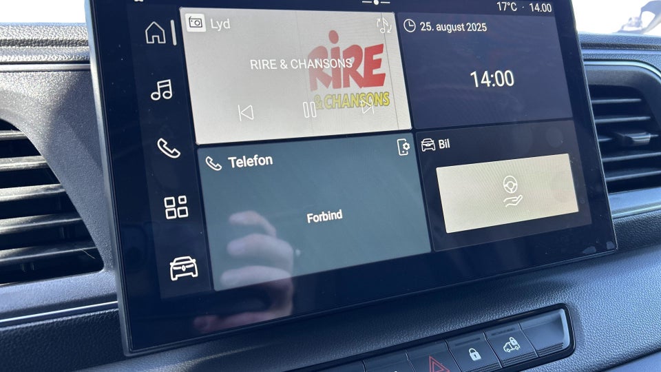 Renault Master V T33 2,0 dCi 130 L2H2 Kassevogn Tekno