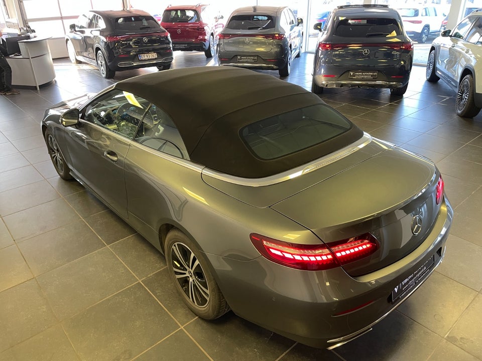 Mercedes E220 d 2,0 Cabriolet aut. 2d