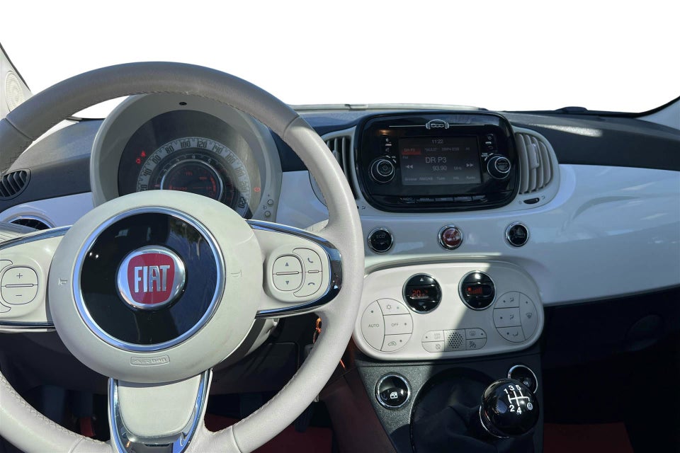 Fiat 500 0,9 TwinAir 80 White Navigator 3d