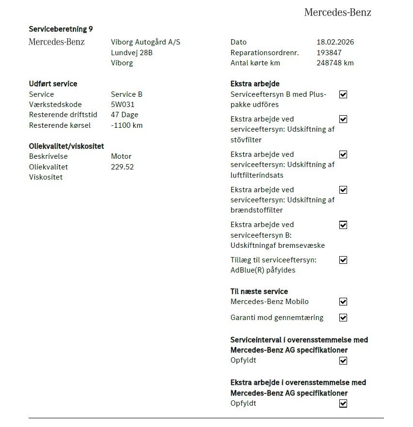 Mercedes E220 d 2,0 Avantgarde aut. 4d