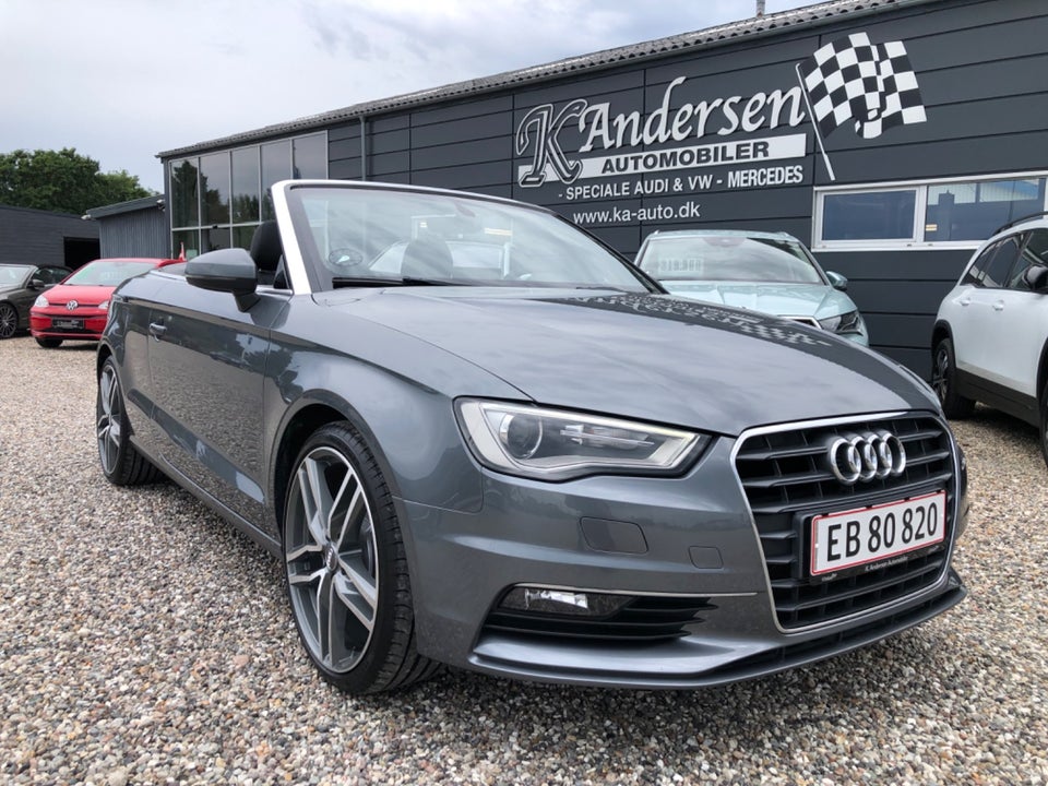 Audi A3 1,4 TFSi 150 Ambition Cabriolet S-tr. 2d