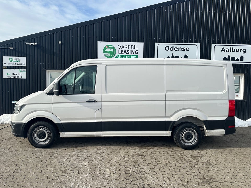 VW Crafter 35 2,0 TDi 140 Kassevogn L3H2 aut.