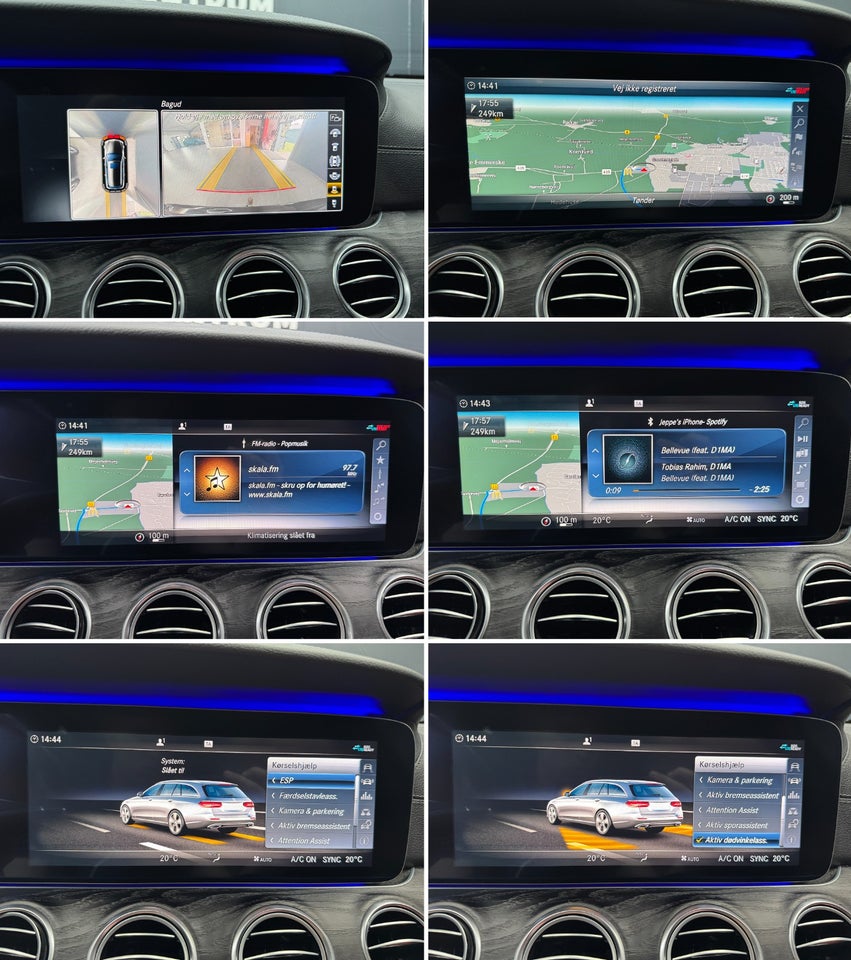 Mercedes E220 d 2,0 AMG Line stc. aut. 5d