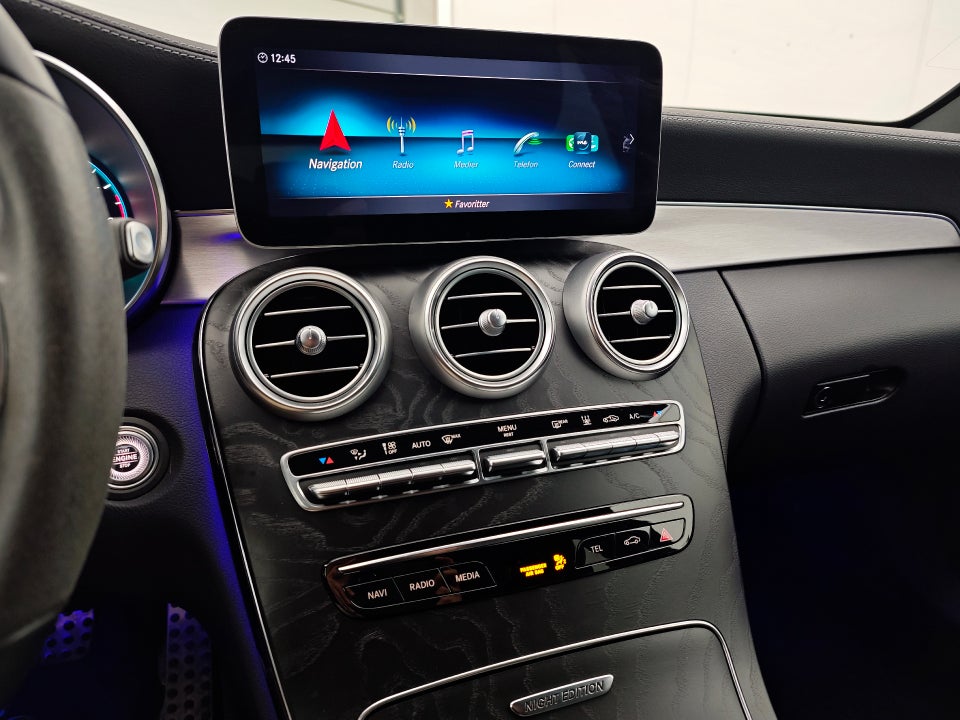 Mercedes C300 de 2,0 AMG Line Night Edition stc. aut. 5d