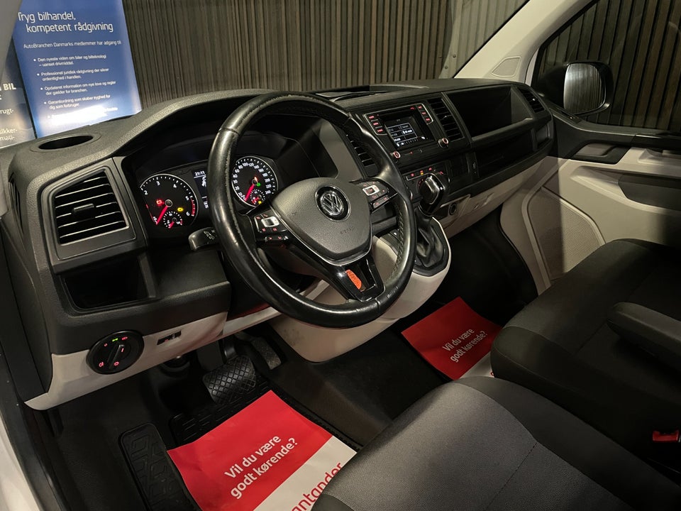 VW Transporter 2,0 TDi 150 Kassevogn DSG lang