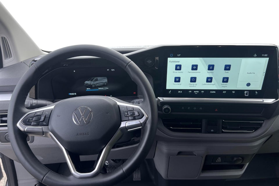 VW e-Transporter Comfort Kassevogn SWB