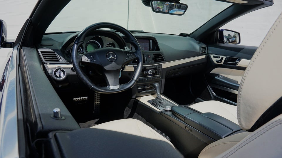 Mercedes E350 3,5 CGi AMG Line Cabriolet aut. BE 2d