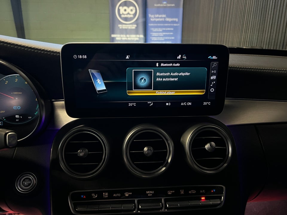 Mercedes C300 de 2,0 AMG Line Night Edition stc. aut. 5d