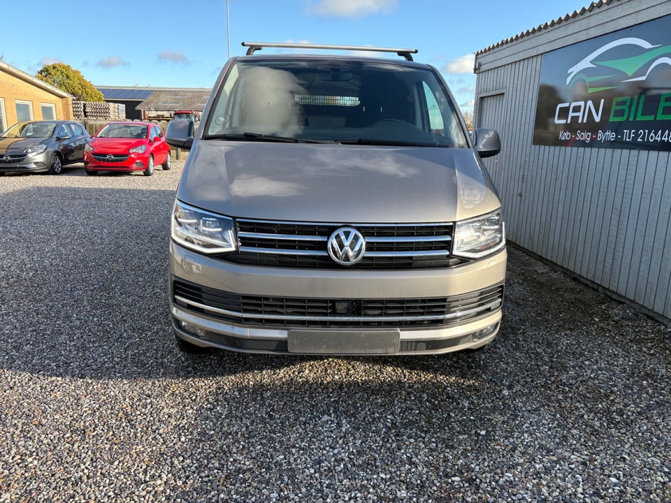 VW Transporter 2,0 TDi 150 Kassevogn lang