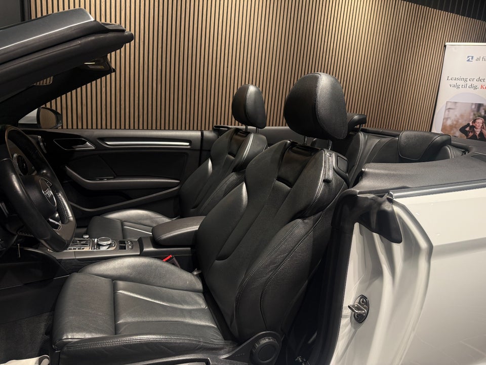 Audi A3 2,0 TFSi 190 Sport Cabriolet S-tr. 2d