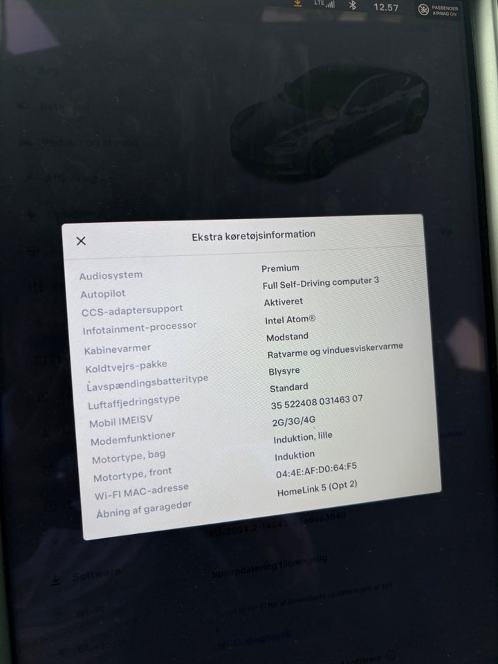 Tesla Model S 75D 5d