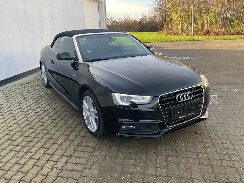 Audi A5 1,8 TFSi 177 S-line Cabriolet Multitr. 2d