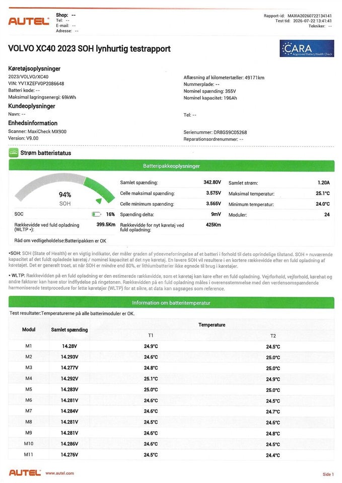 Volvo XC40 P6 ReCharge Plus 5d
