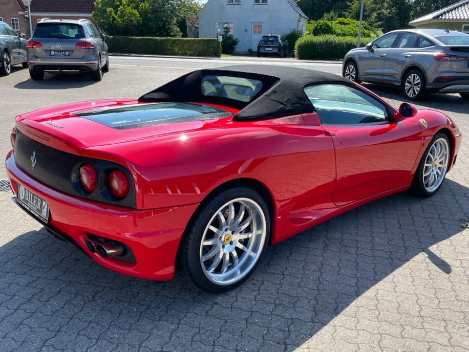 Ferrari 360 3,6 Spider F1 2d