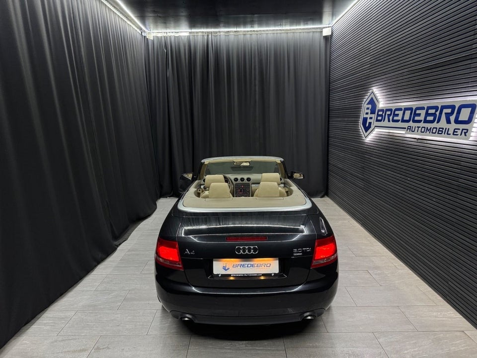 Audi A4 3,0 TDi Cabriolet quattro Tiptr. 2d