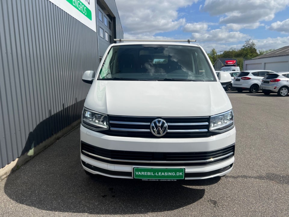 VW Transporter 2,0 TDi 204 Kassevogn DSG lang