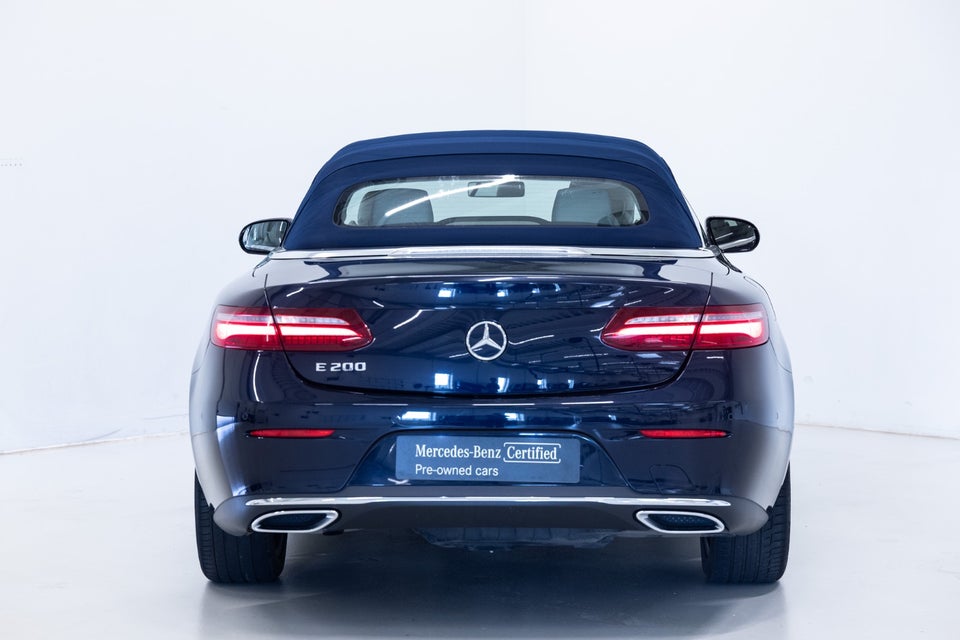 Mercedes E200 2,0 Avantgarde Cabriolet aut. 2d