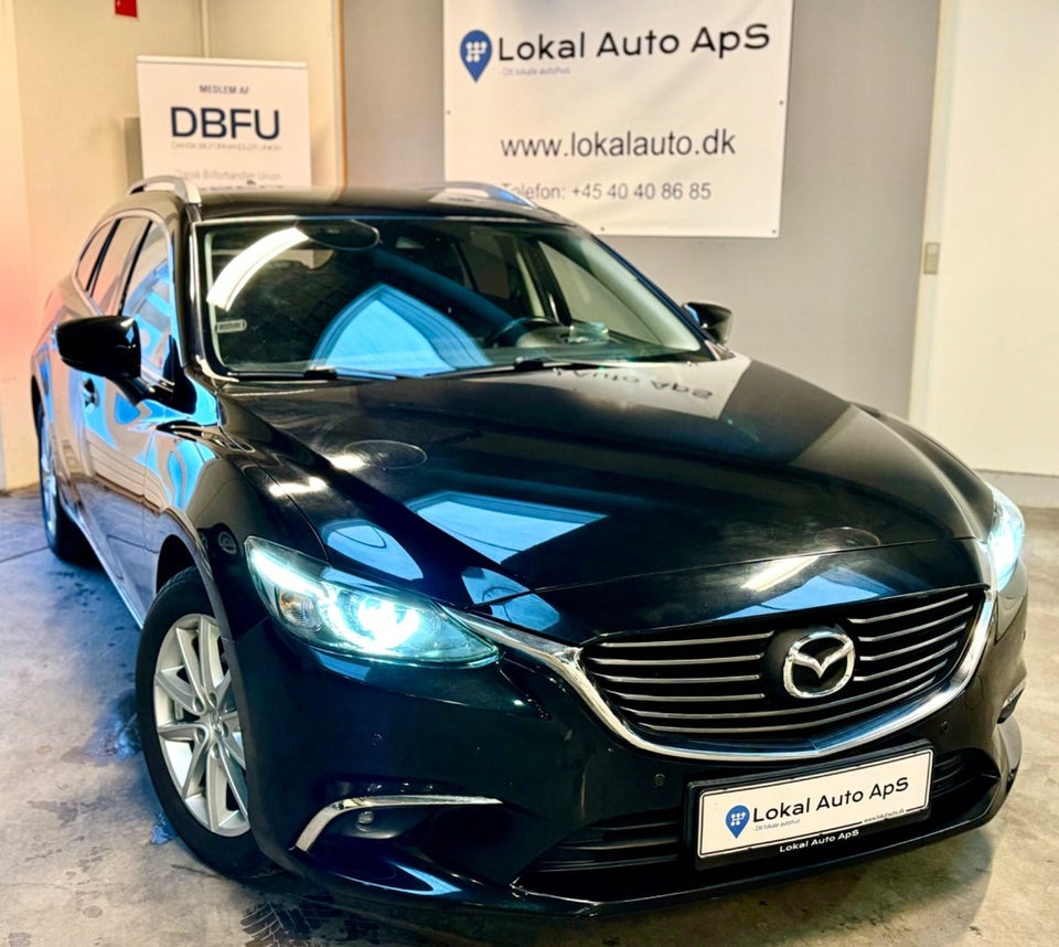 Mazda 6 2,2 SkyActiv-D 175 Optimum stc. aut. AWD 5d