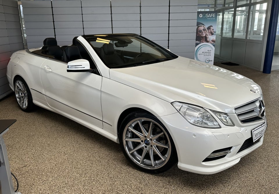 Mercedes E350 3,0 CDi AMG Line Cabriolet aut. 2d