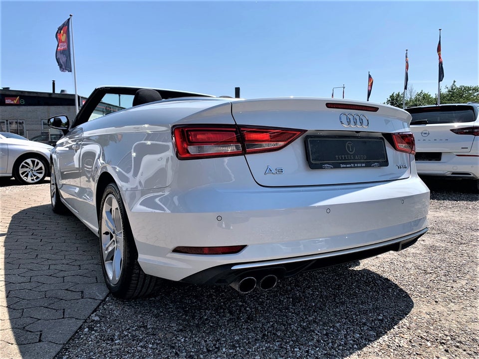 Audi A3 2,0 TFSi 190 Sport Cabriolet S-tr. 2d