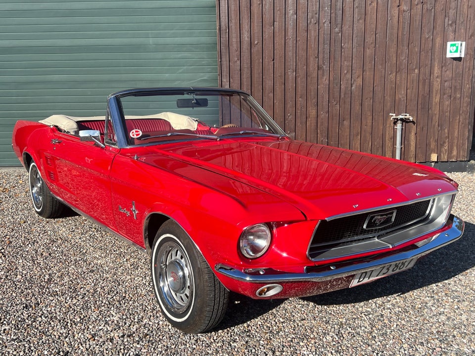 Ford Mustang 4,7 V8 289cui. Cabriolet 2d