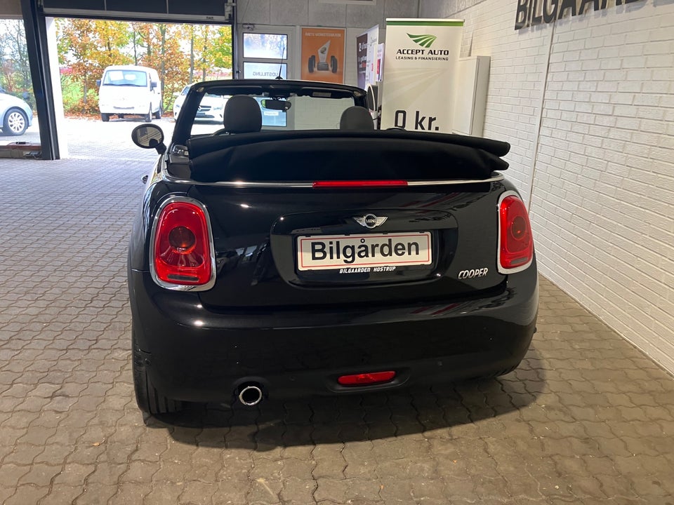 MINI Cooper 1,5 Cabriolet aut. 2d