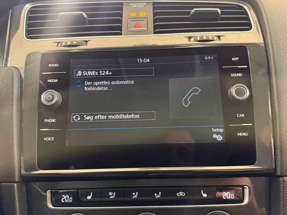 VW Golf VII 1,4 TSi 125 Comfortline DSG 5d