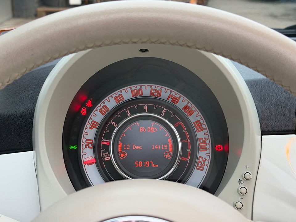 Fiat 500C 1,2 Lounge 2d