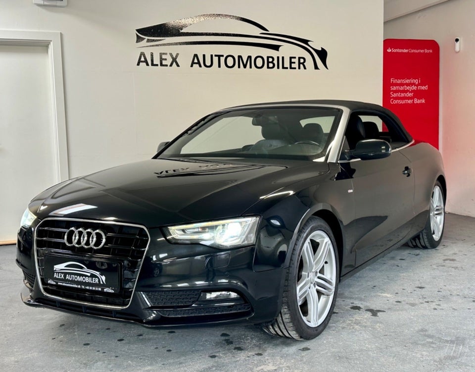 Audi A5 2,0 TFSi 211 Cabriolet Multitr. 2d