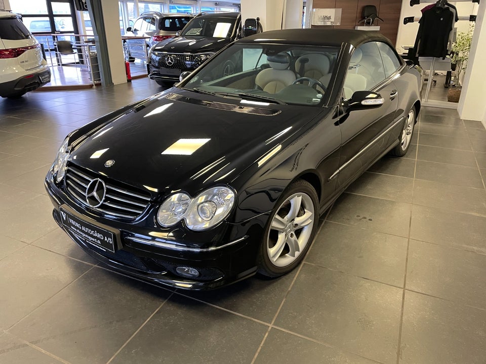 Mercedes CLK500 5,0 Cabriolet Avantgarde aut. 2d