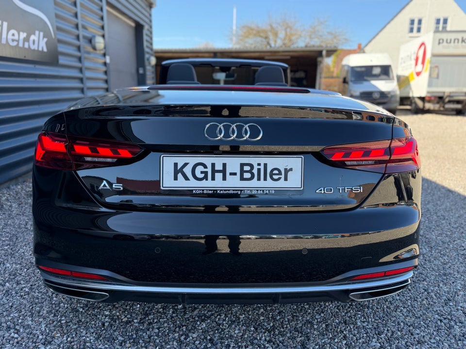 Audi A5 40 TFSi Prestige plus Cabriolet S-tr. 2d