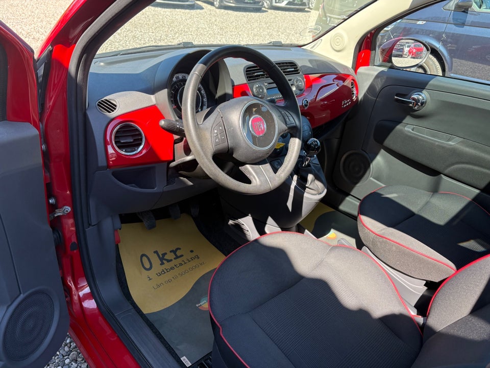 Fiat 500 0,9 TwinAir 80 Lounge 3d