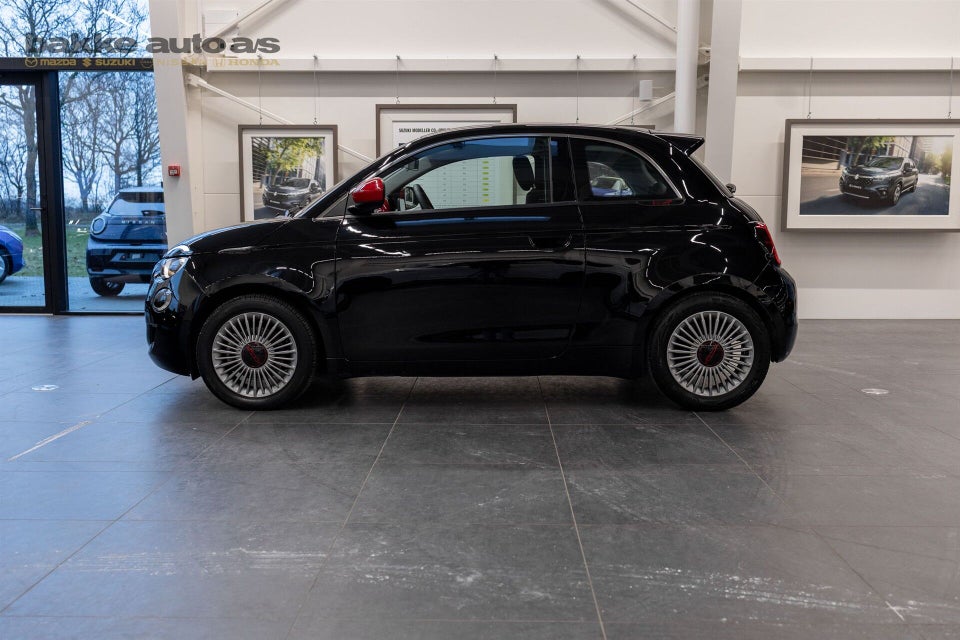 Fiat 500e 42 (RED) 3d