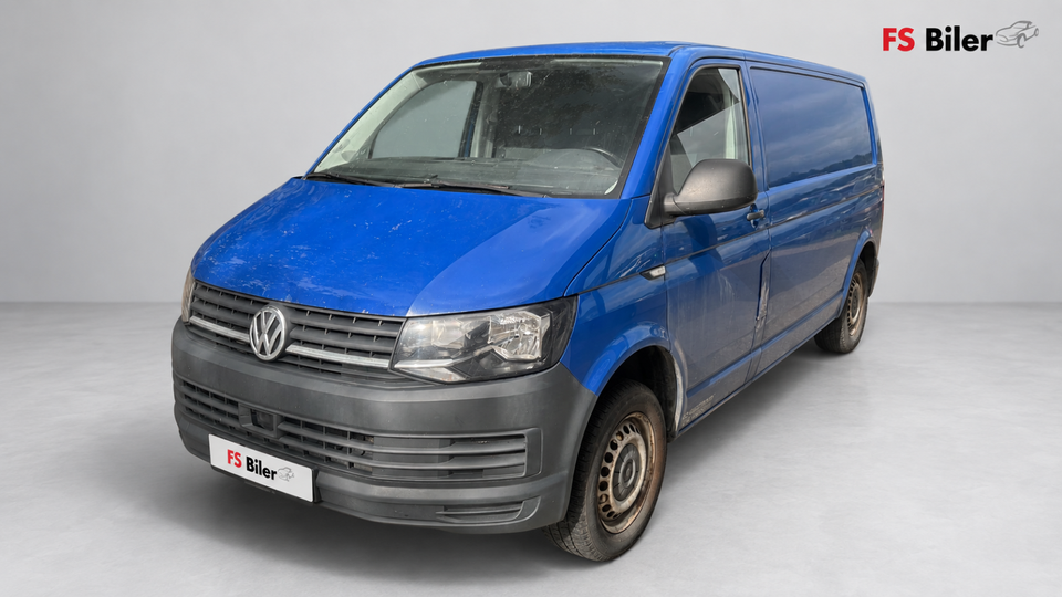 VW Transporter 2,0 TDi 102 Kassevogn lang
