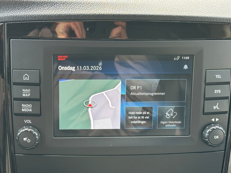 Mercedes Vito 114 2,0 CDi Kassevogn aut. L RWD