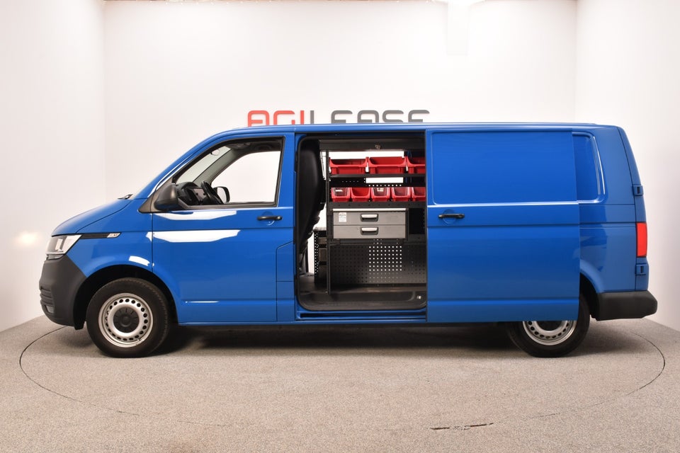 VW Transporter 2,0 TDi 150 Kassevogn DSG lang