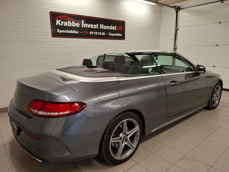 Mercedes C200 1,5 AMG Line Cabriolet aut. 2d