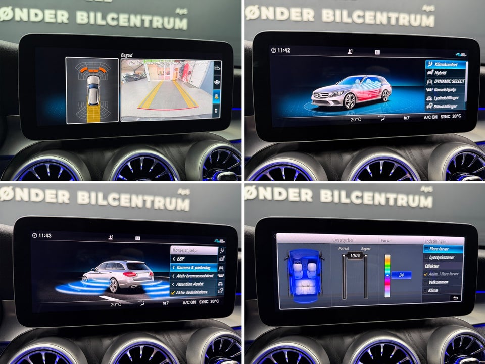 Mercedes C300 de 2,0 AMG Line Night Edition stc. aut. 5d