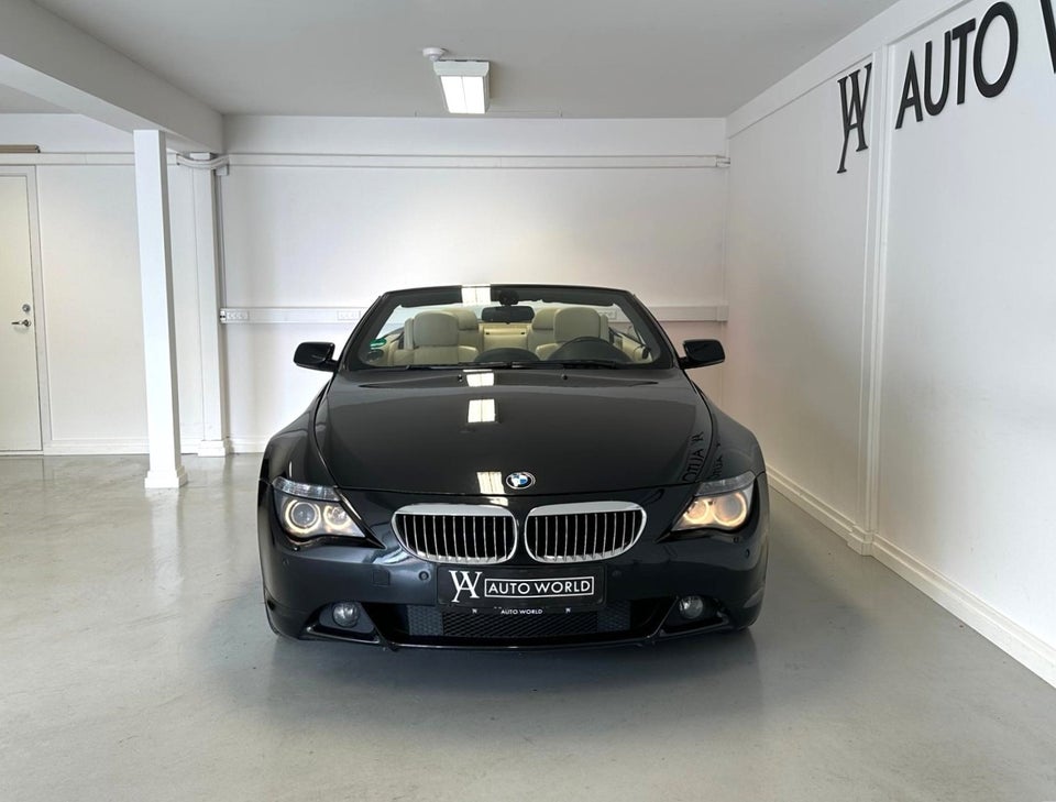 BMW 630i 3,0 Cabriolet Steptr. 2d